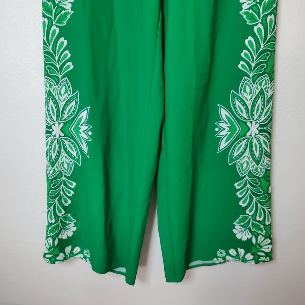Women's Pants Size S Elastic Waist Wide Leg Hippy Festival Boho Artsy NWOT - Picture 11 of 14